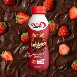 Chocolate Covered Strawberry Indulgence Protein Shake